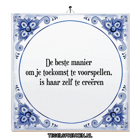 Nl Spreuk Sticker by Tegelspreuken.nl