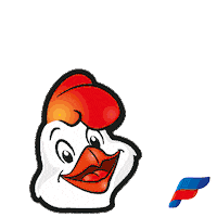 Oferta Mascote Sticker by Supermercado Frangolândia