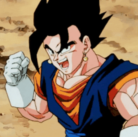 Vegeta109 dbz dragon ball z fusion vegito GIF