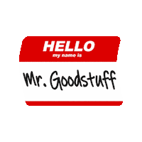 Kettle Corn Hello Sticker by Mr. Goodstuff