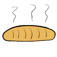 Bread Pain Sticker