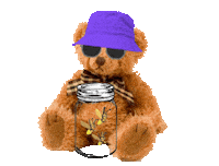 Teddy Bears Summer Sticker