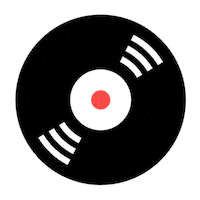 Vintage Record Sticker