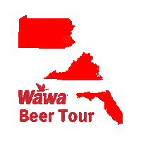 Wawa Run Sticker by Wawa