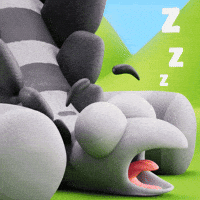Tired Wake Up GIF by Claynosaurz
