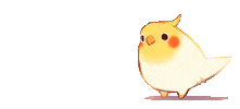 bird rolling Sticker