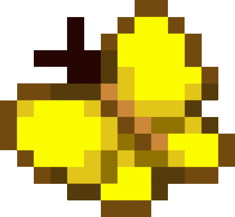 lori_efel giphyupload pixel pixelart yellow Sticker