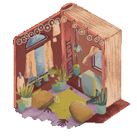 Interior Design Home Sticker