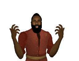 Angry James Harden Sticker by Bleacher Report