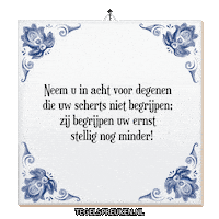 Nl Wijsheid Sticker by Tegelspreuken.nl