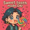 Bursting Sweet Tooth GIF by Persona