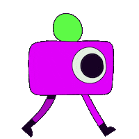 Kadusoaresll walking walk andar caminhar Sticker