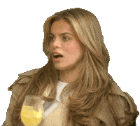 Shocked New York Sticker by Freeform