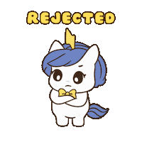 Bu No Sticker by Brave Unicorn