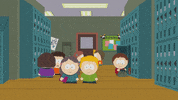 walking clyde donovan GIF by South Park 