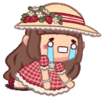Sad Cry Sticker