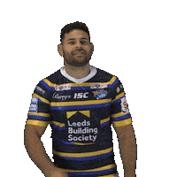 Martin Be Quiet Sticker by Leeds Rhinos