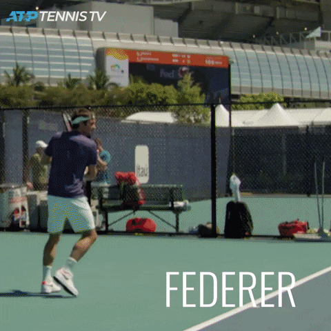 federer backhand GIF by Tennis TV