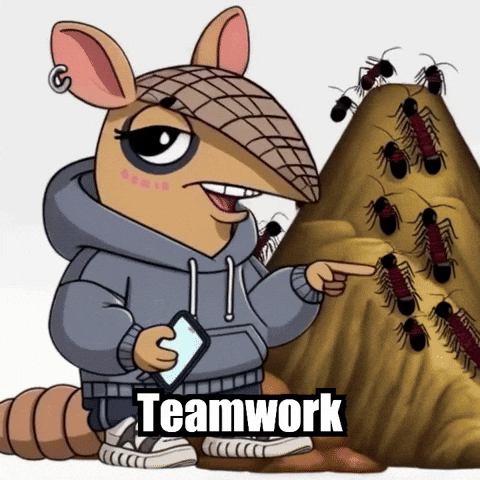 Teamwork Collaboration GIF by Chillo Dillo