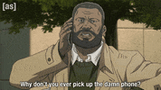 Phone Call GIF by Adult Swim