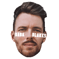 babablakes head babablakes baba blakes baba blakes tattoo Sticker