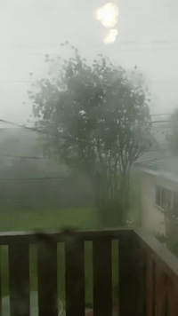 Powerful Wind and Rain Hit Joliet in Illinois After Tornado Warning Issued