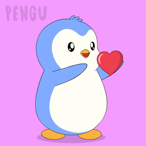 Happy I Love You GIF by Pudgy Penguins