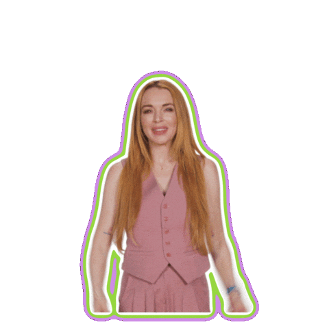 Lindsay Lohan Anna Coleman Sticker by Walt Disney Studios