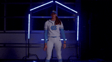 Softball Smile GIF by UNC Tar Heels