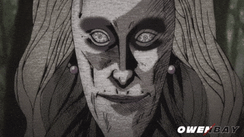 Fashion Model Horror GIF