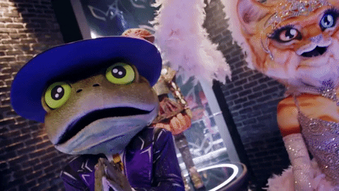 Frog Buggin GIF by The Masked Singer