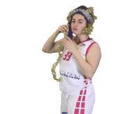 FoA_Naiset basketball hoops naisten korisliiga basketball player Sticker