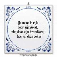 Wijsheid Spreuk GIF by Tegelspreuken.nl