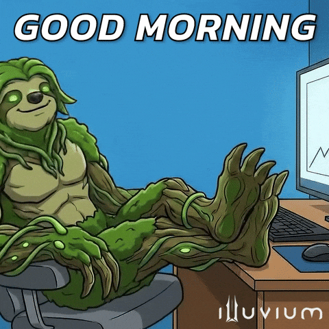 Good Morning Wow GIF by Illuvium