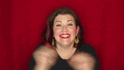 christinegritmon excited red happydance giddy GIF