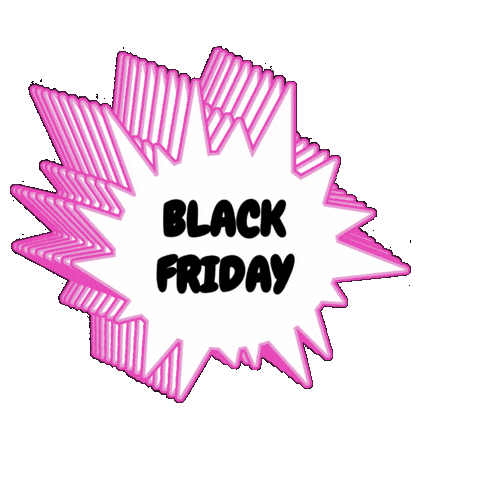 Black Friday Bunny Sticker by La Pradera Online