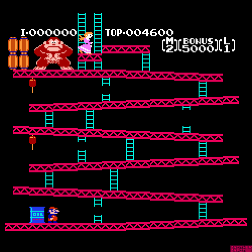 Donkey Kong Nintendo GIF