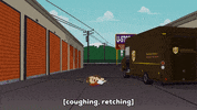 vomit ups GIF by South Park 