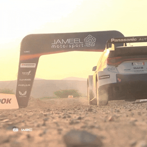 Rallying Lets Go GIF by FIA World Rally Championship