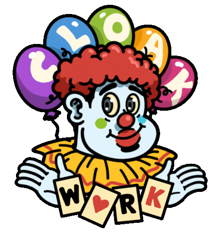 Happy Joker Sticker by cloakwork