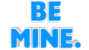 In Love Be Mine Sticker by OpticalArtInc.