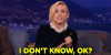 teamcoco i dont know kristen bell GIF
