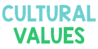 Cultural Values Sticker by DinoStaury