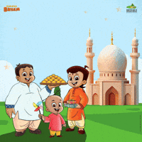 Ramzan Eid Festival GIF by Chhota Bheem