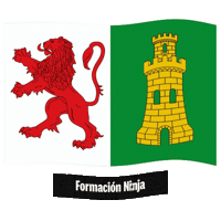 Castilla-La Mancha Bandera Sticker by Formación Ninja