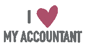 simplifiedaccounting love help support numbers Sticker