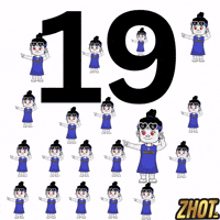 Diecinueve Diciannove GIF by Zhotcita