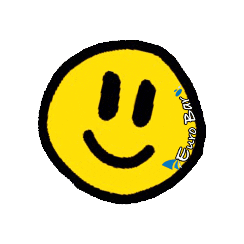 aftercaposile giphygifmaker smiley eurobar backtosmile Sticker
