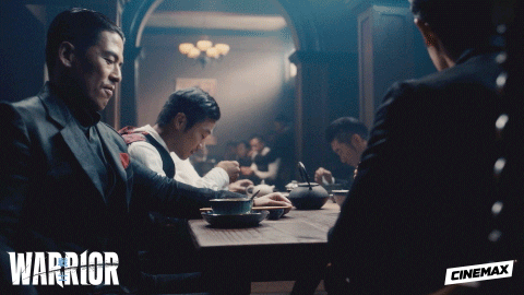 cinemax giphyupload angry knife warrior GIF