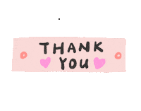 Thanks Thank You Sticker